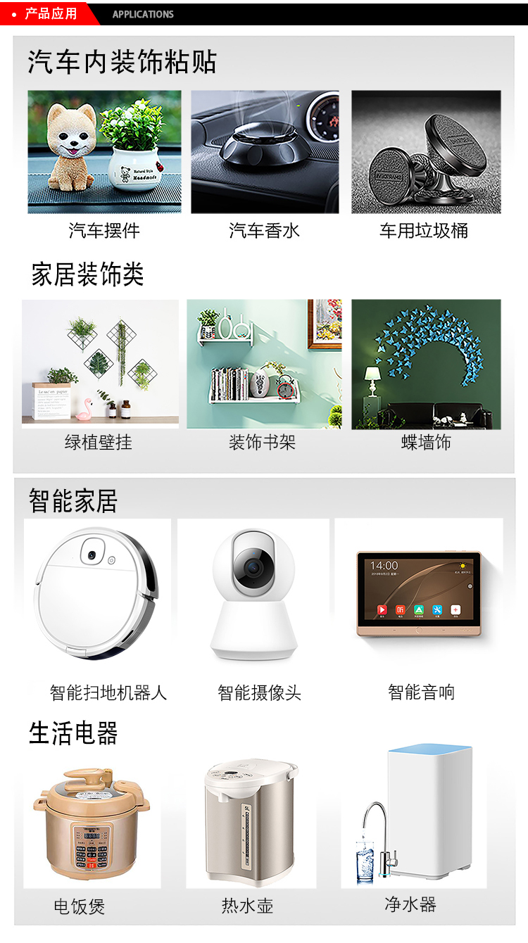3MVHB通用型丙烯酸泡棉膠帶5925的領域應用